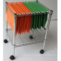 Archivo de oficina ajustable Filete de almacenamiento de metales / File Metal Trolley (CJ-A1207)